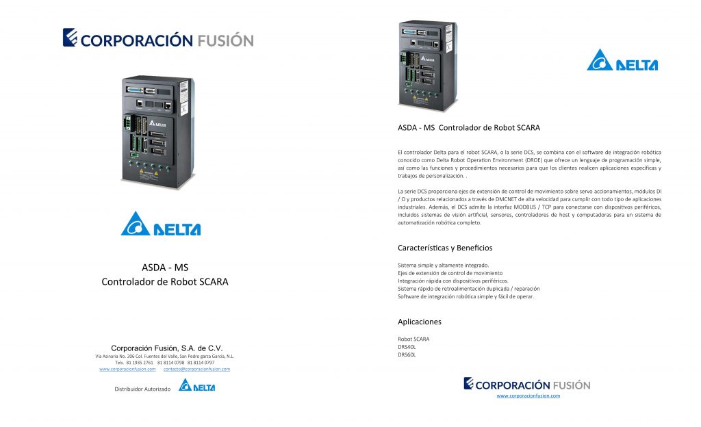 Automatización y control Corporación Fusión